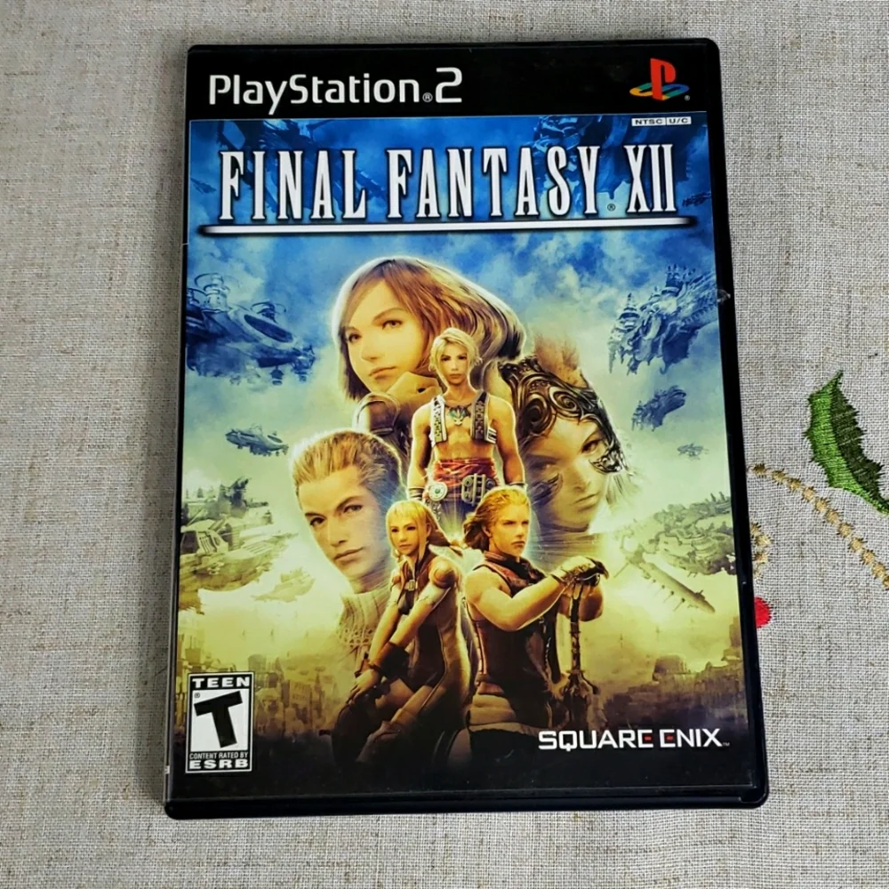 Playstation 2 Final Fantasy XII Full Set & Strategy Guide EUC